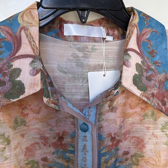 Vintage Boho Belted Romantic Maxi Dress Long Sleeve Artistic size Small - Picture 3 of 12